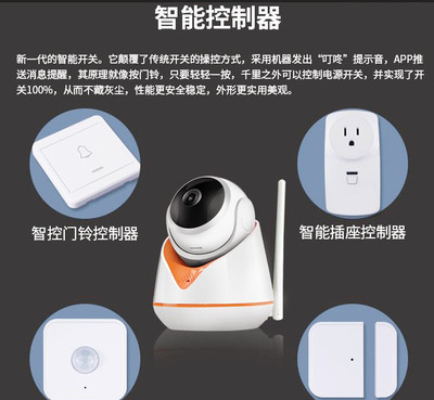 高清無線網(wǎng)絡(luò)監(jiān)控?cái)z像機(jī) 家用智能安防與報(bào)警解決方案